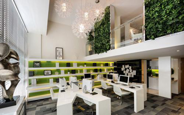 辦公室裝修顏色設計搭配，提高裝修設計逼格
