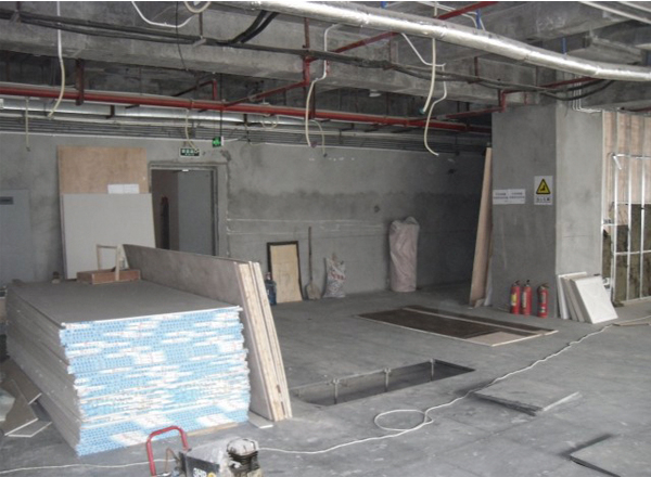 辦公室裝修施工現(xiàn)場實景圖