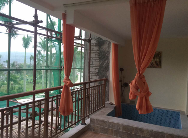 海南金源湖休閑度假養(yǎng)生中心室內(nèi)裝修施工實景圖